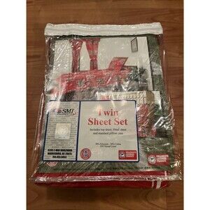 Nebraska Cornhuskers 3-Piece Twin Sheet Set Multi-Color